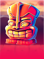 Flaming Tiki-bg