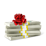 $2,000 de cash