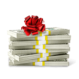 $10,000 de cash