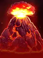 Red Hot Eruption